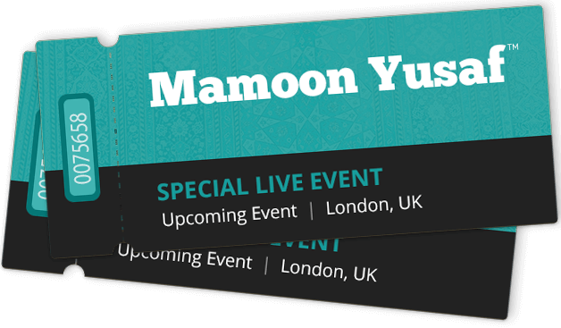 Mamoon Yusaf Event Tickets