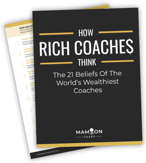 How Rich Coaches Think Cheatsheet